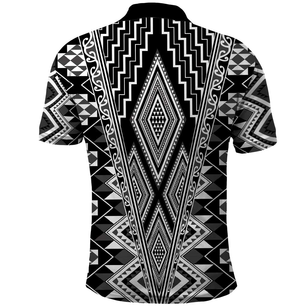Aotearoa Tukutuku and Poutama Motif Classic Polo Shirt LT03 - Polynesian Pride