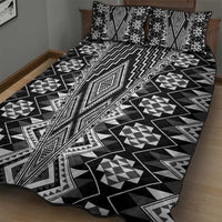 Aotearoa Tukutuku and Poutama Motif Classic Quilt Bed Set LT03 - Polynesian Pride
