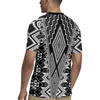 Aotearoa Tukutuku and Poutama Motif Classic Rugby Jersey LT03 - Polynesian Pride