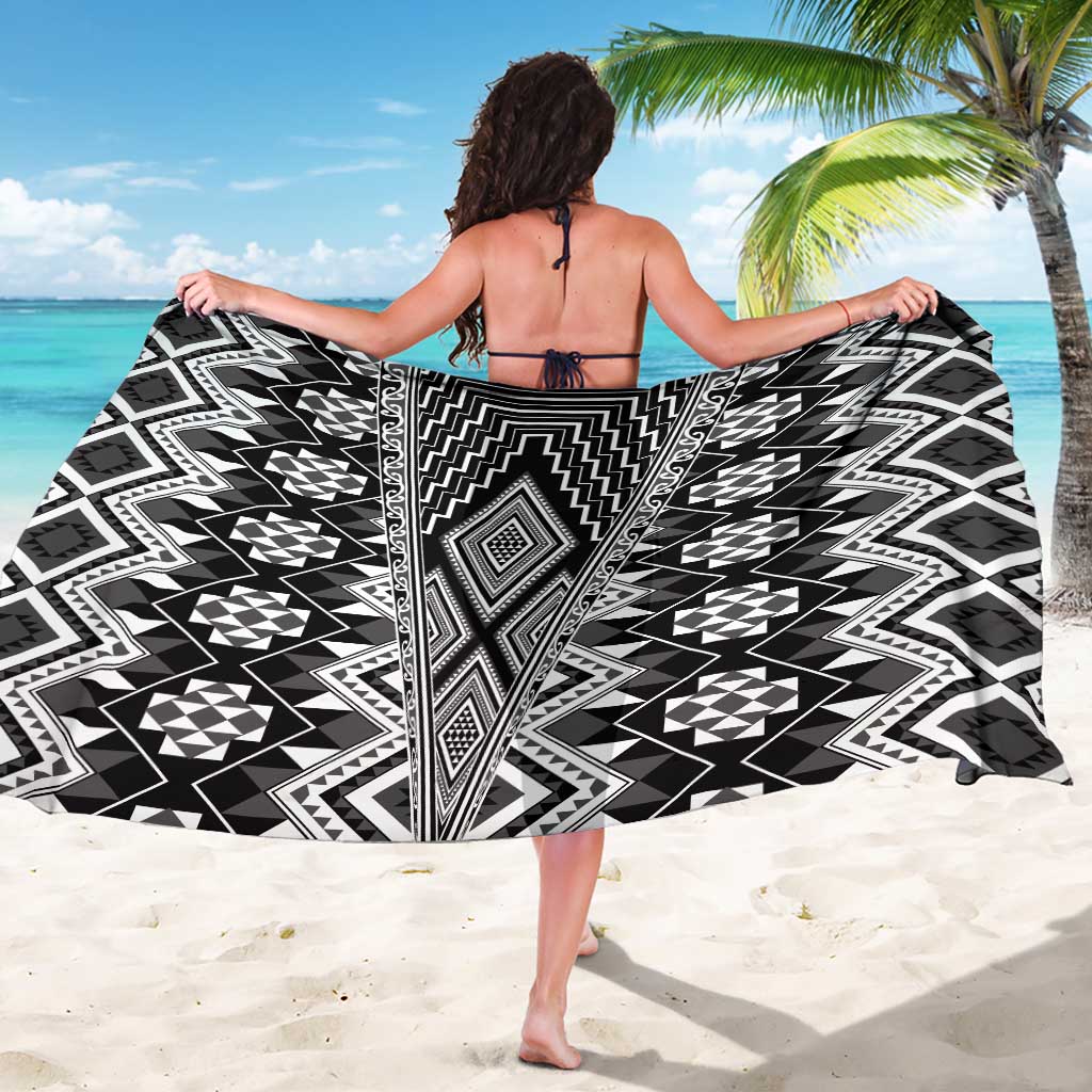 Aotearoa Tukutuku and Poutama Motif Classic Sarong LT03 - Polynesian Pride