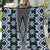 Blue Aotearoa Tukutuku and Poutama Motif Quilt