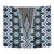 Blue Aotearoa Tukutuku and Poutama Motif Tapestry