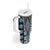 Blue Aotearoa Tukutuku and Poutama Motif Tumbler With Handle