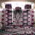 Pink Aotearoa Tukutuku and Poutama Motif Back Car Seat Cover