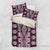 Pink Aotearoa Tukutuku and Poutama Motif Bedding Set