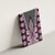 Pink Aotearoa Tukutuku and Poutama Motif Canvas Wall Art