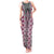 Pink Aotearoa Tukutuku and Poutama Motif Tank Maxi Dress