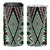 Green Aotearoa Tukutuku and Poutama Motif 4 in 1 Can Cooler Tumbler