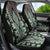 Green Aotearoa Tukutuku and Poutama Motif Car Seat Cover