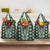 Green Aotearoa Tukutuku and Poutama Motif Grocery Bag