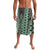 Green Aotearoa Tukutuku and Poutama Motif Lavalava