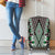 Green Aotearoa Tukutuku and Poutama Motif Luggage Cover