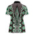 Green Aotearoa Tukutuku and Poutama Motif Women Polo Shirt