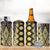 Yellow Aotearoa Tukutuku and Poutama Motif 4 in 1 Can Cooler Tumbler