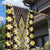 Yellow Aotearoa Tukutuku and Poutama Motif Garden Flag