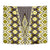 Yellow Aotearoa Tukutuku and Poutama Motif Tapestry