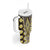 Yellow Aotearoa Tukutuku and Poutama Motif Tumbler With Handle