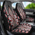 Red Aotearoa Tukutuku and Poutama Motif Car Seat Cover