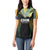 Custom Cook Islands Rugby League Women Polo Shirt Tatau Tribal Pattern-Special Edition Black Color