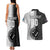 Custom Fiji and New Zealand Rugby Couples Matching Tank Maxi Dress and Hawaiian Shirt Tapa Mix Maori Pattern