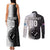 Custom Fiji and New Zealand Rugby Couples Matching Tank Maxi Dress and Long Sleeve Button Shirt Tapa Mix Maori Pattern