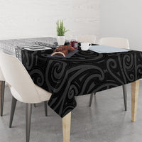 Custom Fiji and New Zealand Rugby Tablecloth Tapa Mix Maori Pattern LT03 - Polynesian Pride