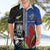 Custom Samoa and New Zealand Rugby Hawaiian Shirt Teuila Samoan and Maori Warrior