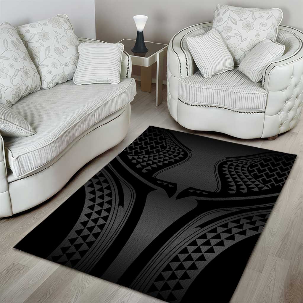 Hawaiian Kakau Art Tattoos Aquaman Style Area Rug Special Edition LT03 - Polynesian Pride