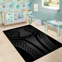 Hawaiian Kakau Art Tattoos Aquaman Style Area Rug Special Edition LT03 - Polynesian Pride