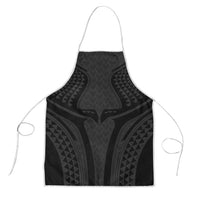 Hawaiian Kakau Art Tattoos Aquaman Style Apron Black Version LT03 Black - Polynesian Pride