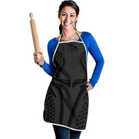 Hawaiian Kakau Art Tattoos Aquaman Style Apron Black Version LT03 - Polynesian Pride