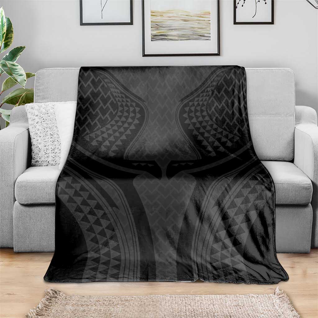 Hawaiian Kakau Art Tattoos Aquaman Style Blanket Black Version LT03 - Polynesian Pride