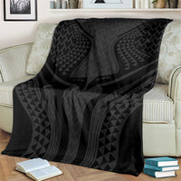 Hawaiian Kakau Art Tattoos Aquaman Style Blanket Black Version LT03 - Polynesian Pride