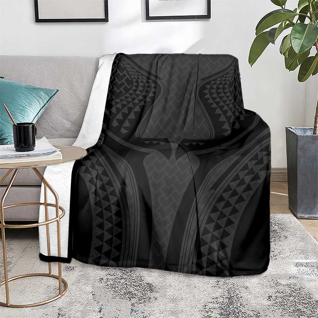 Hawaiian Kakau Art Tattoos Aquaman Style Blanket Black Version LT03 - Polynesian Pride