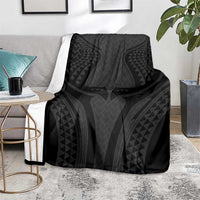 Hawaiian Kakau Art Tattoos Aquaman Style Blanket Black Version LT03 - Polynesian Pride