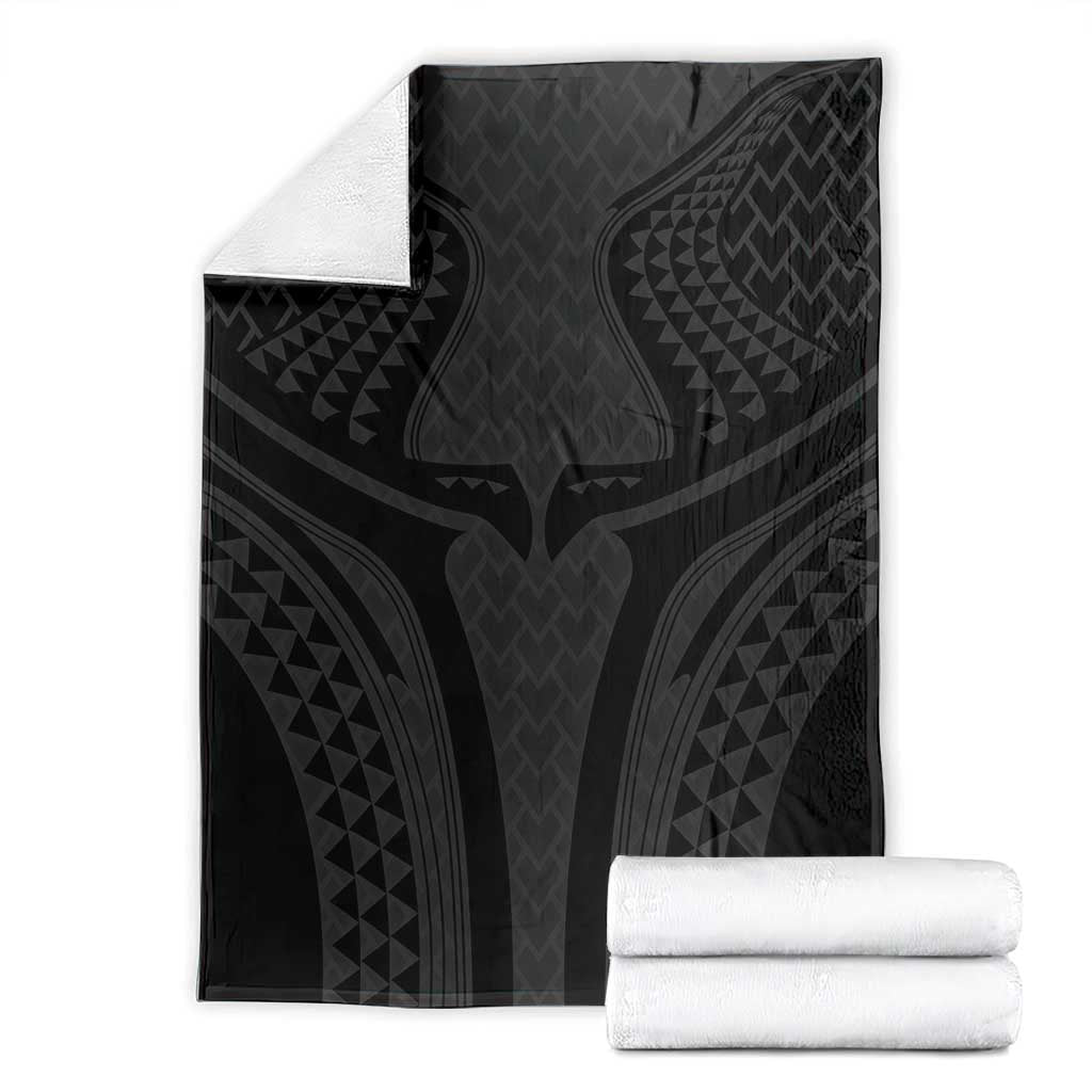 Hawaiian Kakau Art Tattoos Aquaman Style Blanket Black Version LT03 - Polynesian Pride
