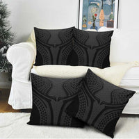 Hawaiian Kakau Art Tattoos Aquaman Style Pillow Cover Black Version LT03 - Polynesian Pride