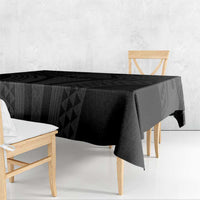 Hawaiian Kakau Art Tattoos Aquaman Style Tablecloth Black Version LT03 - Polynesian Pride