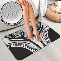 Hawaiian Kakau Art Tattoos Aquaman Style Bathroom Set White Version LT03 - Polynesian Pride