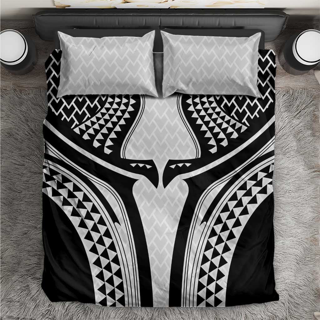 Hawaiian Kakau Art Tattoos Aquaman Style Bedding Set White Version LT03 White - Polynesian Pride