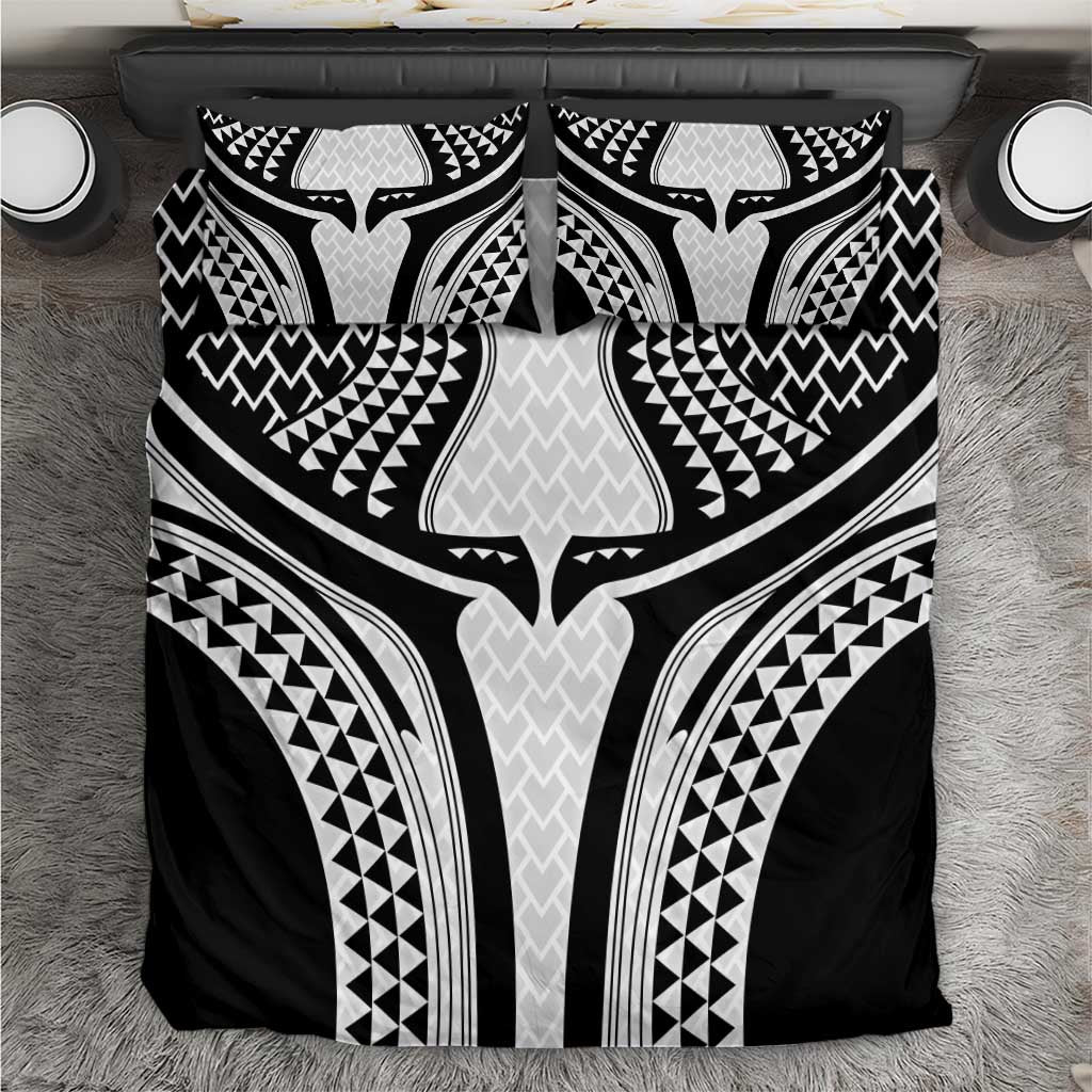 Hawaiian Kakau Art Tattoos Aquaman Style Bedding Set White Version LT03 White - Polynesian Pride