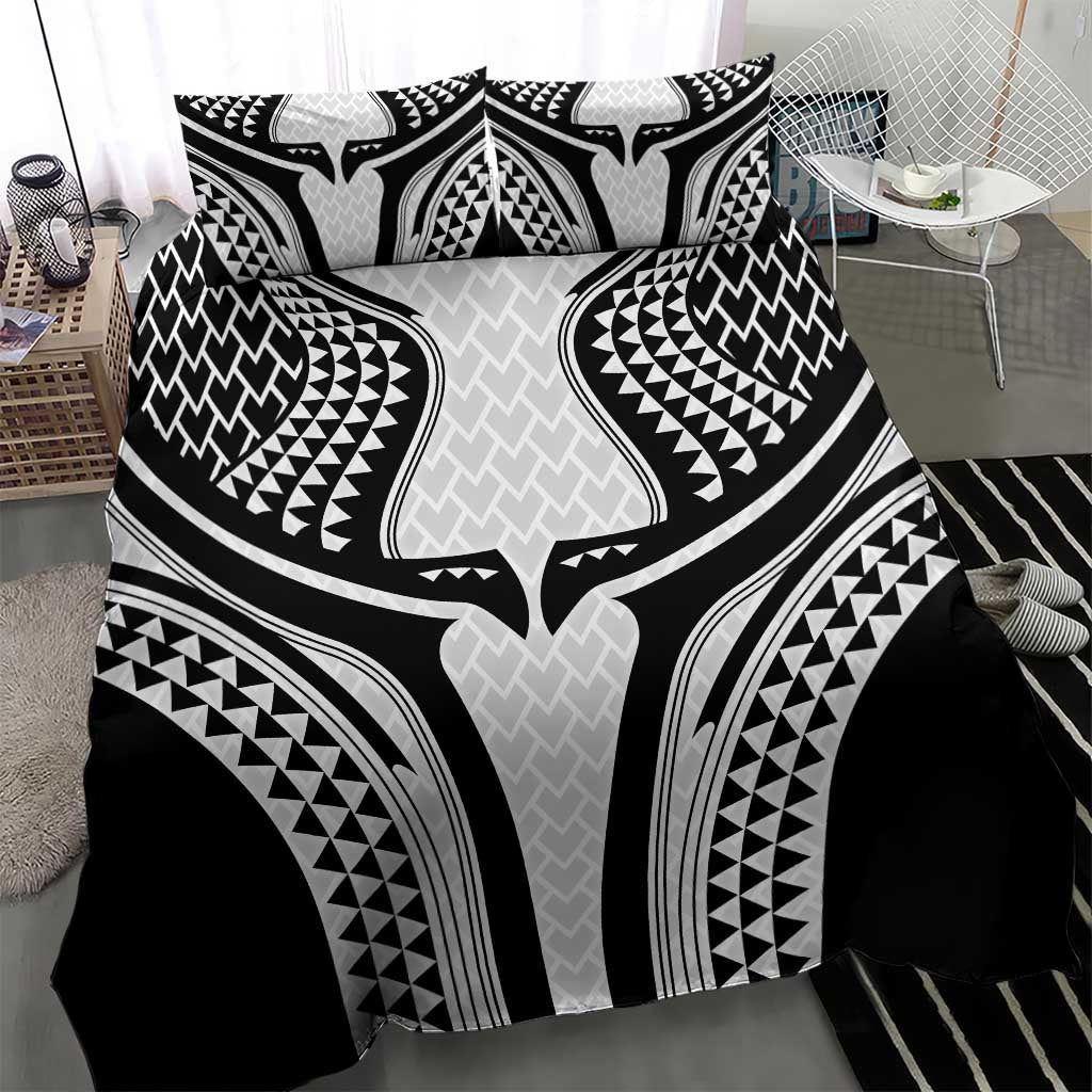 Hawaiian Kakau Art Tattoos Aquaman Style Bedding Set White Version LT03 - Polynesian Pride