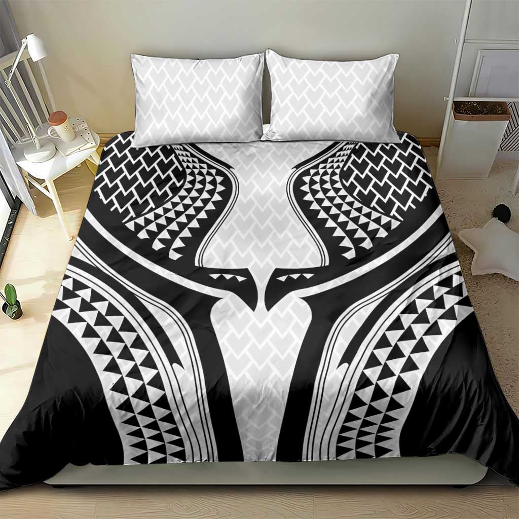 Hawaiian Kakau Art Tattoos Aquaman Style Bedding Set White Version LT03 - Polynesian Pride