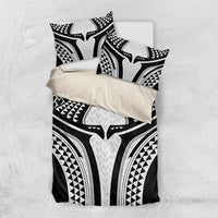 Hawaiian Kakau Art Tattoos Aquaman Style Bedding Set White Version LT03 US Twin 172cm x 218cm White - Polynesian Pride