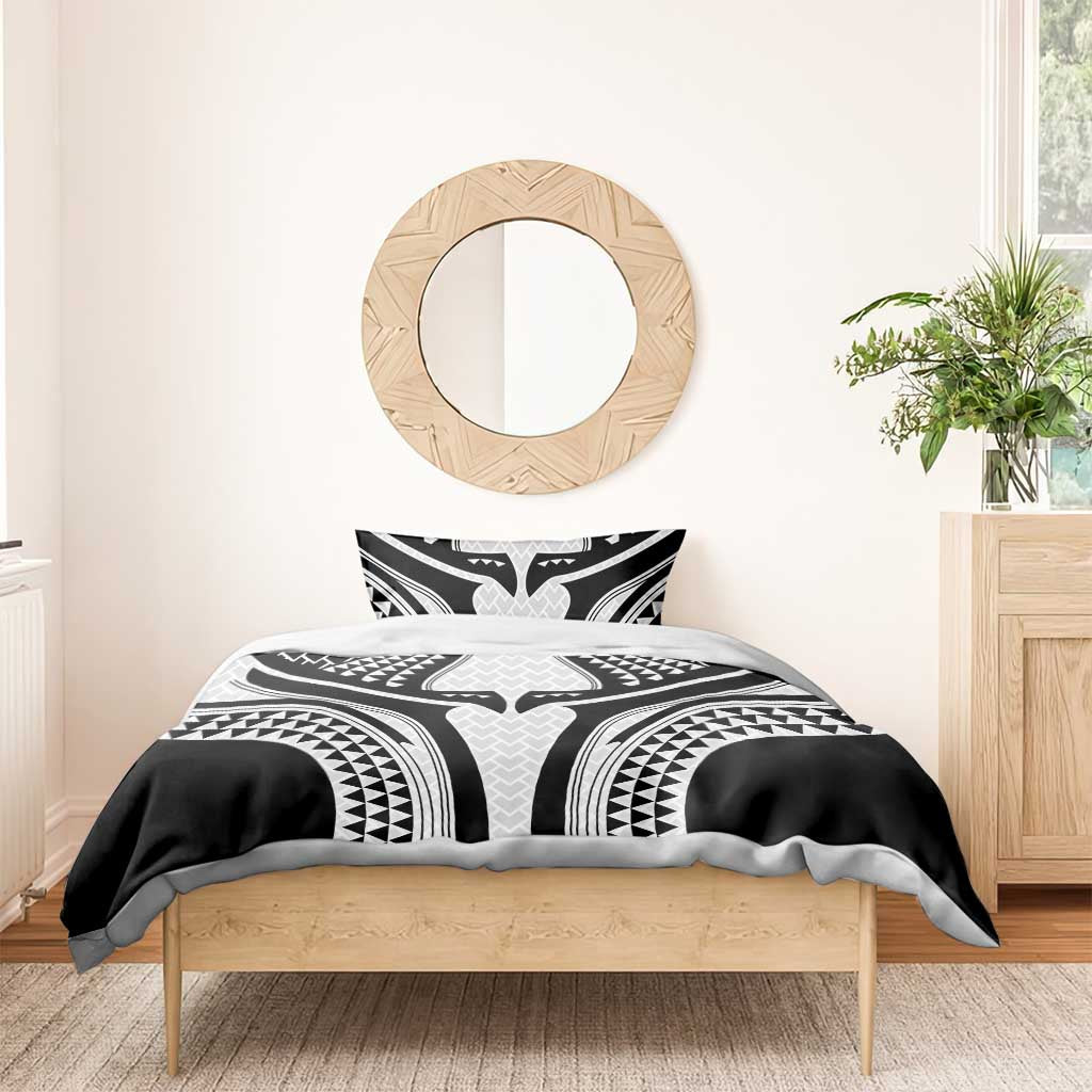 Hawaiian Kakau Art Tattoos Aquaman Style Bedding Set White Version LT03 - Polynesian Pride