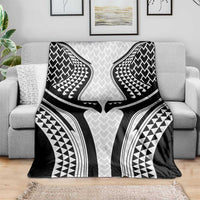 Hawaiian Kakau Art Tattoos Aquaman Style Blanket White Version LT03 - Polynesian Pride