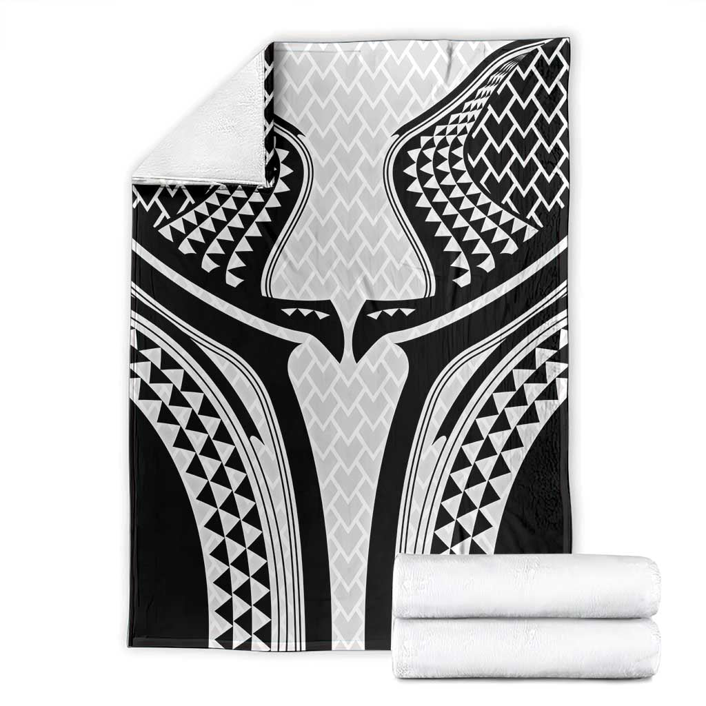 Hawaiian Kakau Art Tattoos Aquaman Style Blanket White Version LT03 - Polynesian Pride