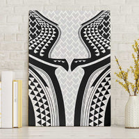 Hawaiian Kakau Art Tattoos Aquaman Style Canvas Wall Art White Version LT03 Without Frame White - Polynesian Pride