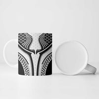 Hawaiian Kakau Art Tattoos Aquaman Style Ceramic Mug White Version LT03 - Polynesian Pride