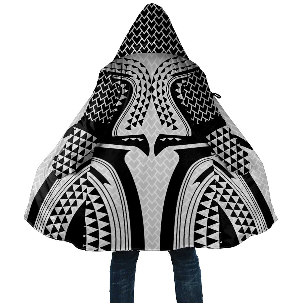 Hawaiian Kakau Art Tattoos Aquaman Style Cloak White Version LT03 Unisex White - Polynesian Pride